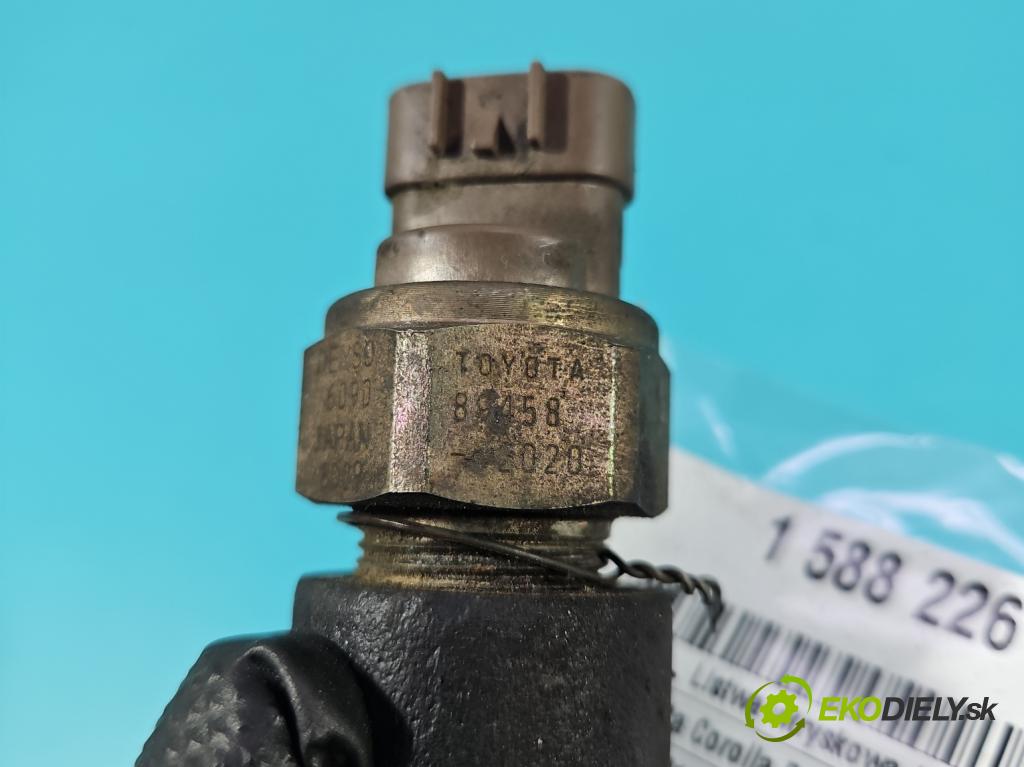 Toyota Corolla E12 2001-2009 2.0 D4D 116 HP manual 85 kW 1995 cm3 5- lišta vstrekovacia 89458-12020 (Vstrekovacia lišta)