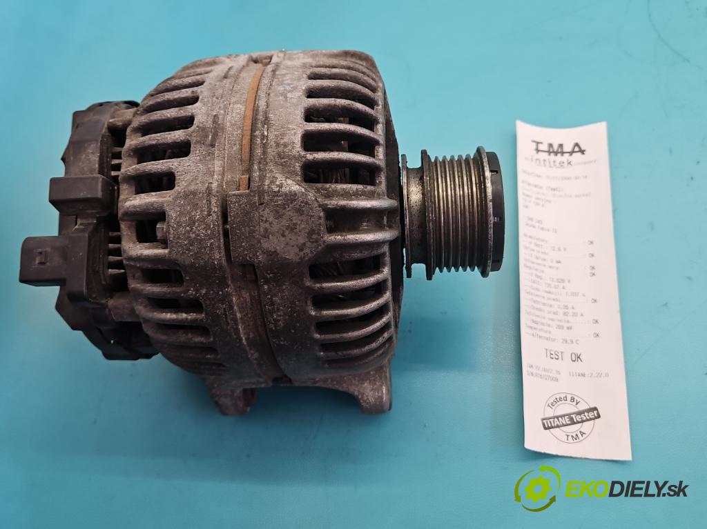 Skoda Fabia II 2007-2014 1.4 tdi 69KM manual 51 kW 1422 cm3 5- Alternator 045903023A (Alternátor)