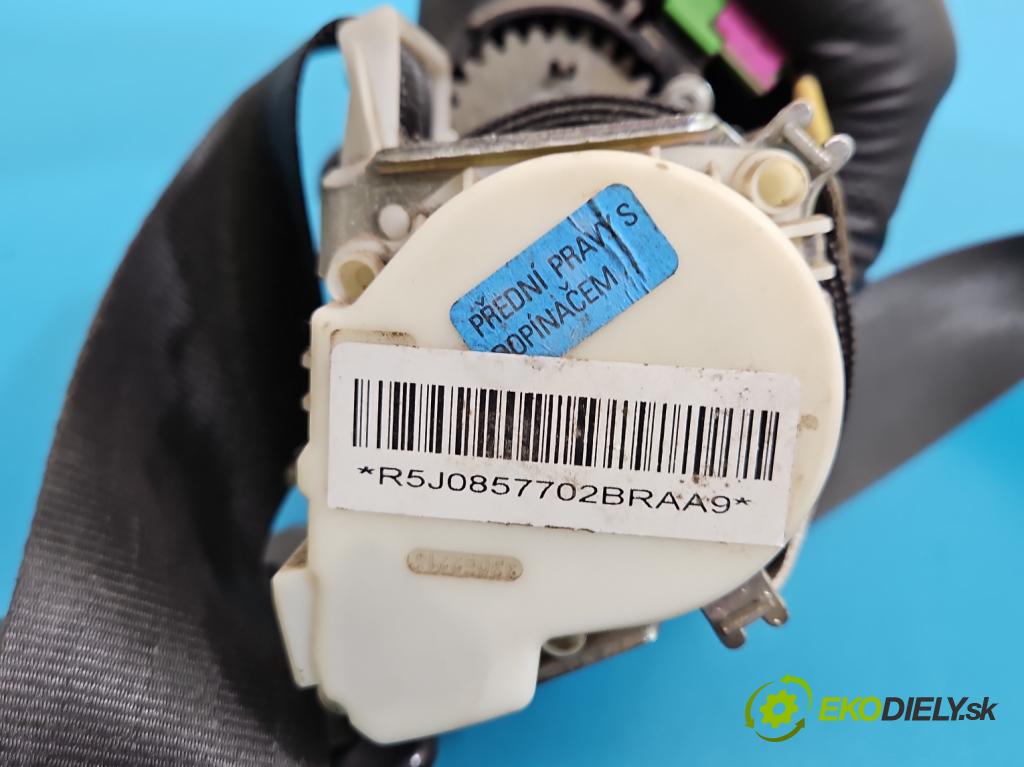 Skoda Fabia II 2007-2014 1.4 tdi 69KM manual 51 kW 1422 cm3 5- pas bezpečnosť: predné pravý 5J0858472