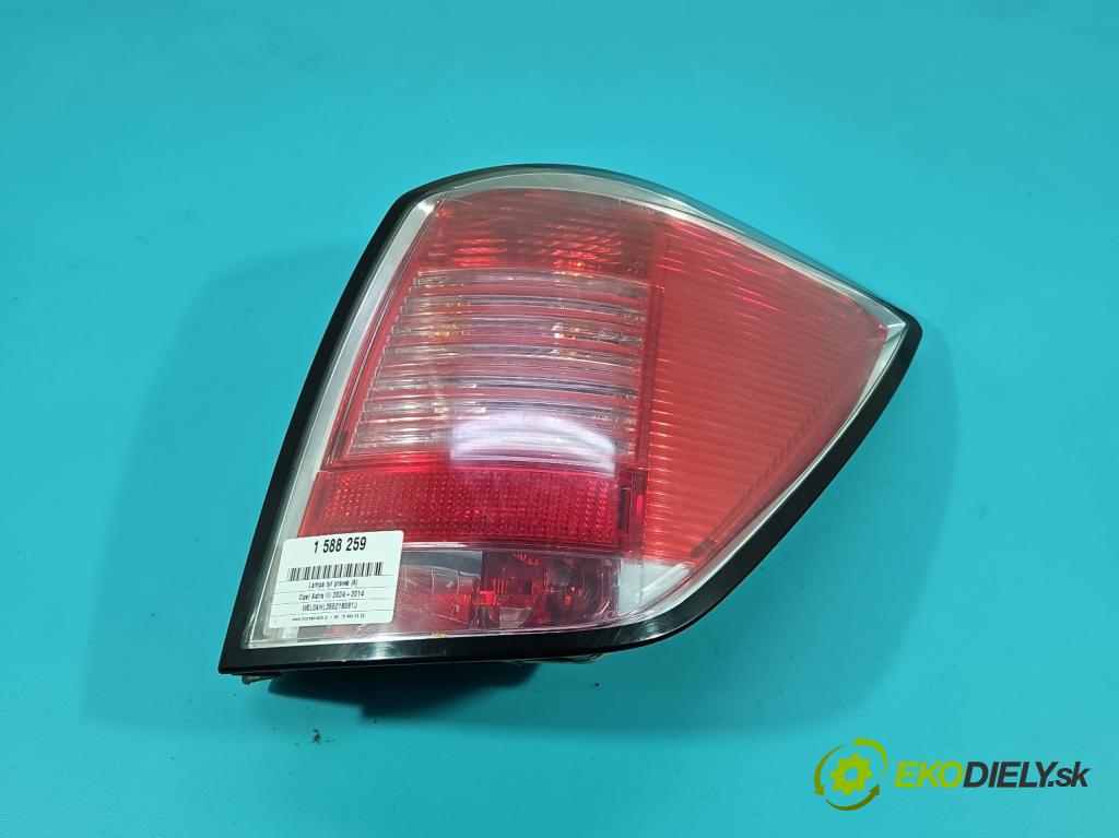 Opel Astra III 2004-2014 1.8 16V 125 HP manual 92 kW 1796 cm3 5- svetlo / reflektor zadné pravé 24451840 (Kľučka dverí ostatné)