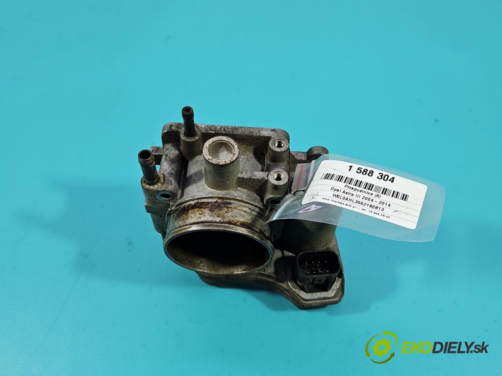 Opel Astra III 2004-2014 1.8 16V 125 HP manual 92 kW 1796 cm3 5- klapka 5WS91703 (Škrtiaca klapka)