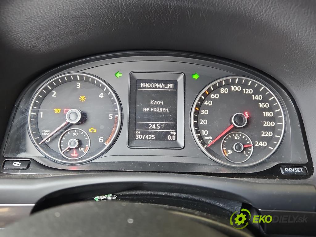 Vw Touran I 2003-2015 1.6 tdi 105 HP manual 77 kW 1599 cm3 5- prístrojovka/ budíky 1T0920871D (Prístrojová doska)