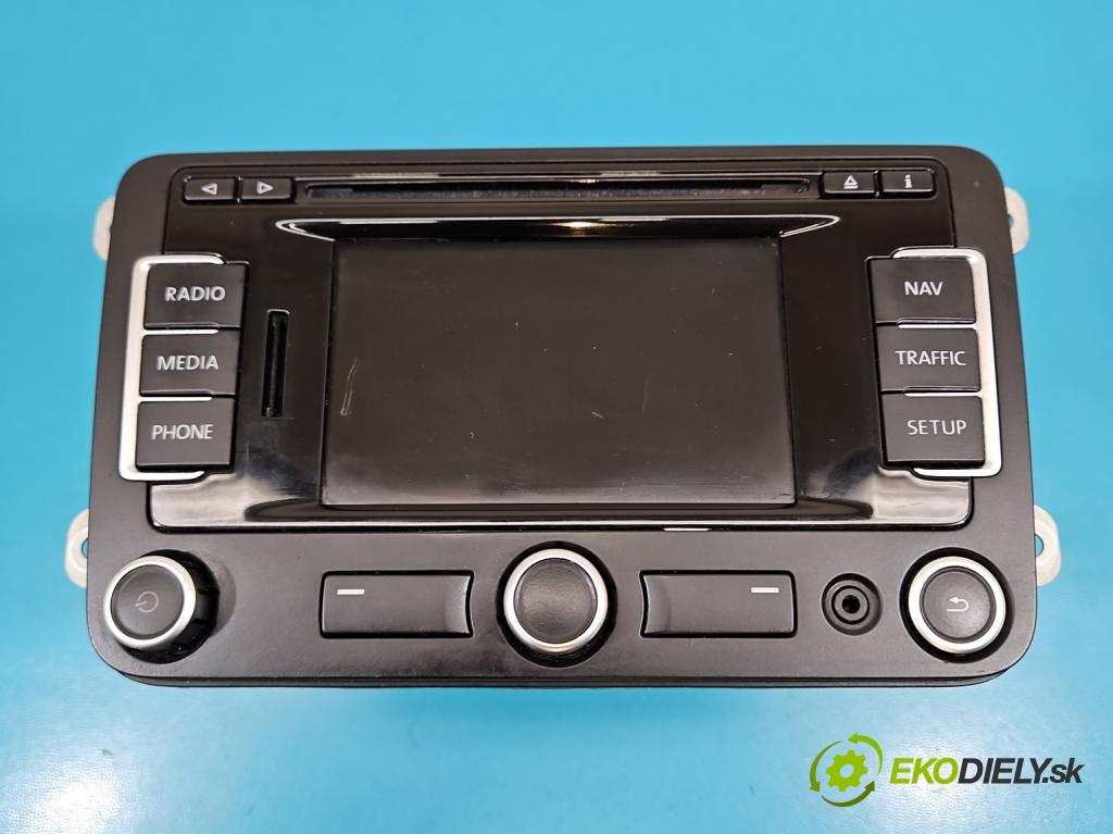 Vw Touran I 2003-2015 1.6 tdi 105 HP manual 77 kW 1599 cm3 5- Radio originál 3C0035279