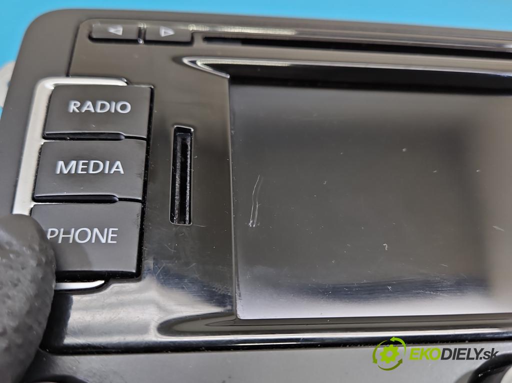 Vw Touran I 2003-2015 1.6 tdi 105 HP manual 77 kW 1599 cm3 5- Radio originál 3C0035279