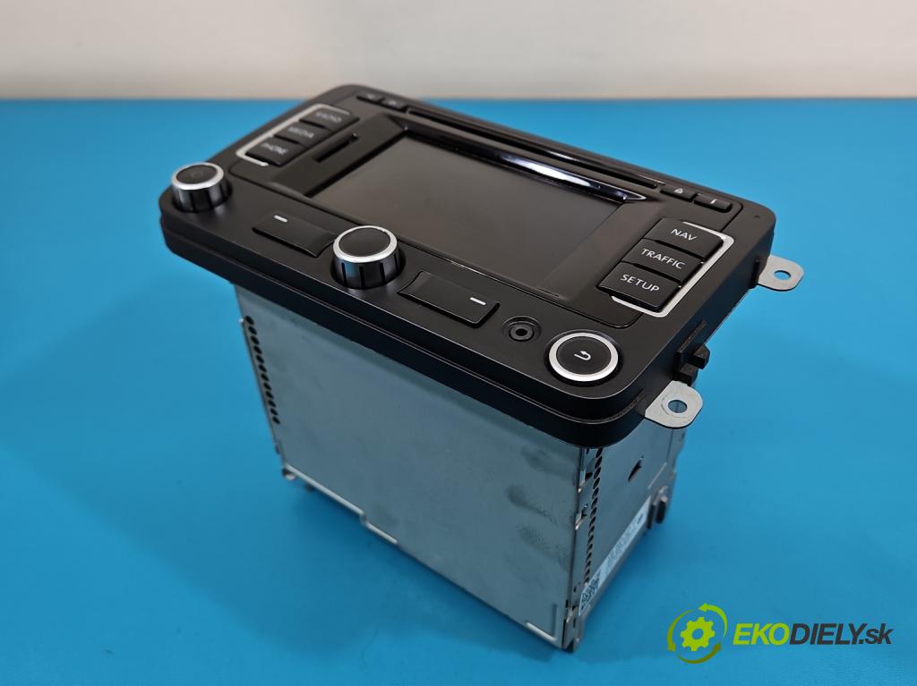 Vw Touran I 2003-2015 1.6 tdi 105 HP manual 77 kW 1599 cm3 5- Radio originál 3C0035279