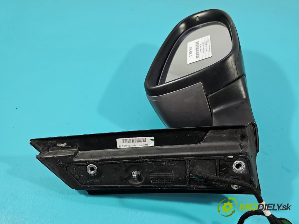 Vw Touran I 2003-2015 1.6 tdi 105 HP manual 77 kW 1599 cm3 5- zrkadlo pravé  (Kľučka dverí ostatné)