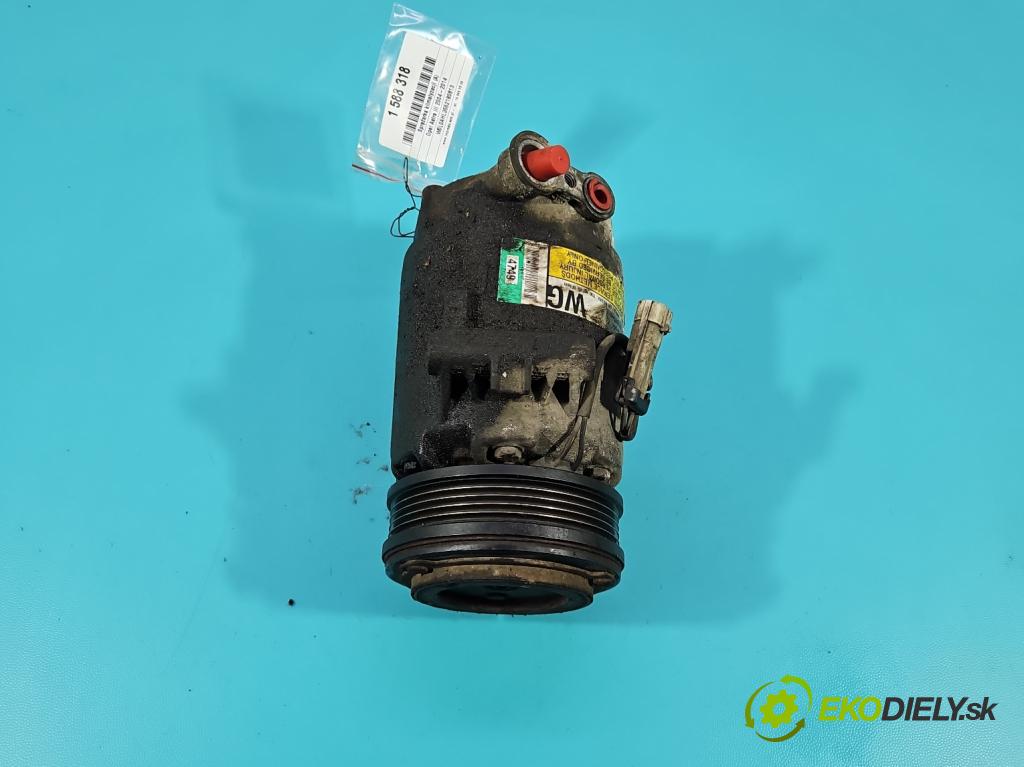 Opel Astra III 2004-2014 1.8 16V 125 HP manual 92 kW 1796 cm3 5- Kompresor: klimatizácie 13124749 (Kompresor klimatizácie)