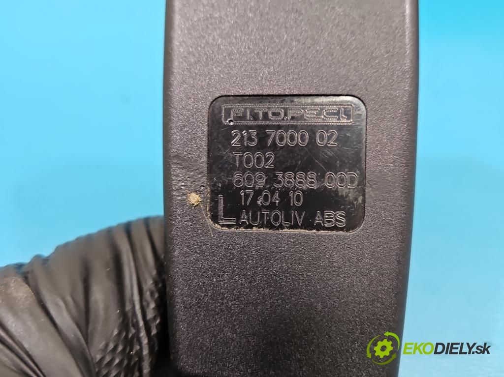 Citroen Nemo 2007-2017 1.4 hdi 68 HP manual 50 kW 1399 cm3 5- pas bezpečnosť: predné ľavý 7354391590E