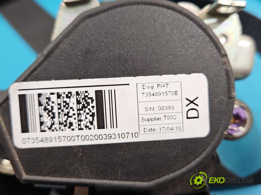 Citroen Nemo 2007-2017 1.4 hdi 68 hp manual 50 kW 1399 cm3 5- stěna bezpečnost přední pravý 7354891570E