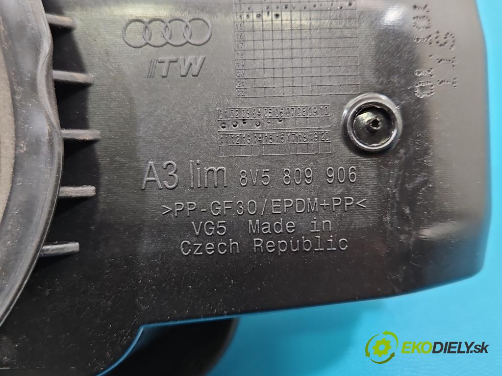 Audi A3 8V 2013-2020 1.8 TFSI 179KM automatic 132 kW 1798 cm3 4- Klapka nádrže palivo 8V5809906 (Kľučka dverí ostatné)