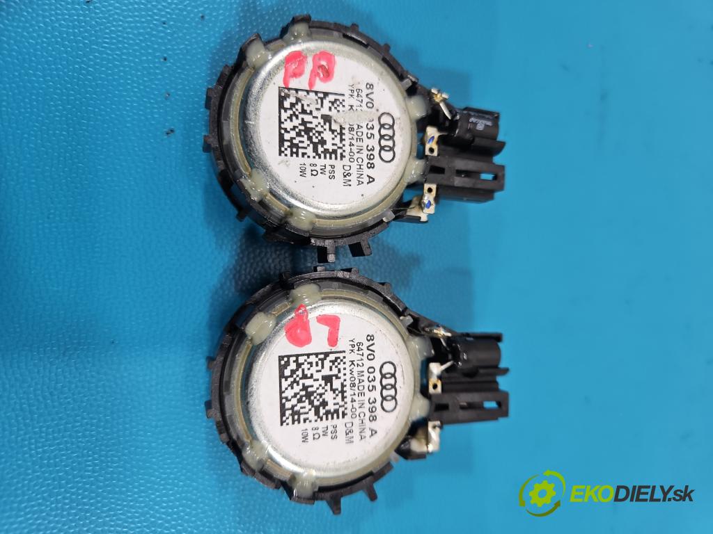 Audi A3 8V 2013-2020 1.8 TFSI 179KM automatic 132 kW 1798 cm3 4- reproduktory komplet 8V0035412