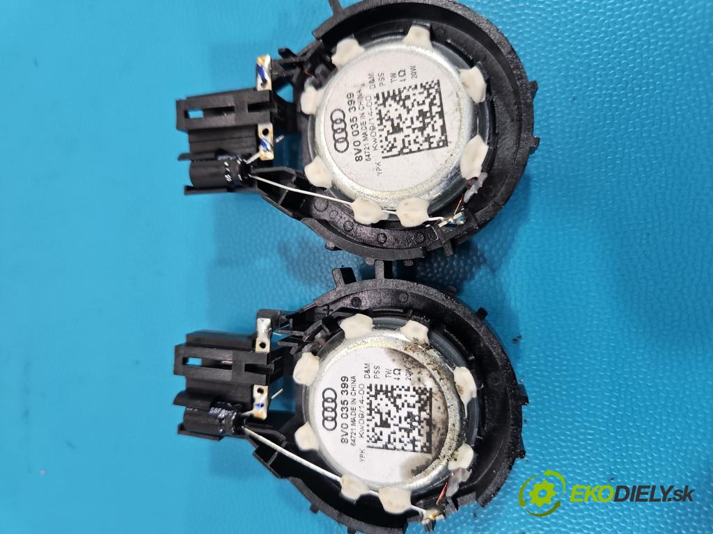 Audi A3 8V 2013-2020 1.8 TFSI 179KM automatic 132 kW 1798 cm3 4- reproduktory komplet 8V0035412