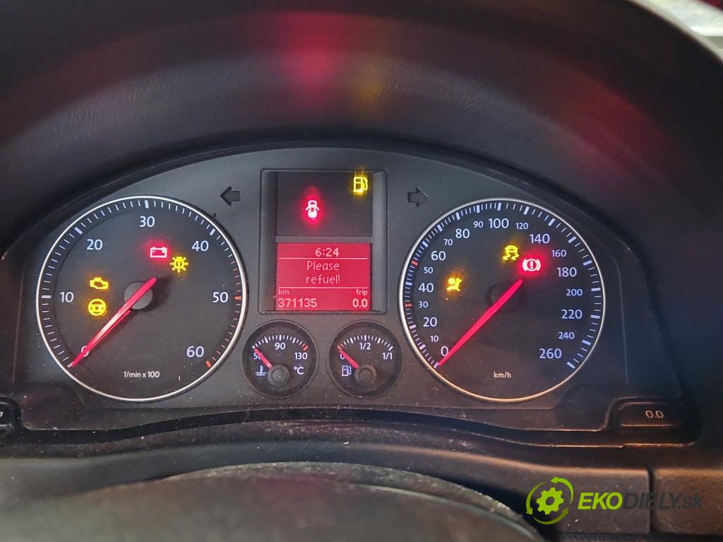 Vw Golf plus 1.9 tdi 90 HP manual 66 kW 1896 cm3 5- prístrojovka/ budíky 1K0920862K (Prístrojová doska)