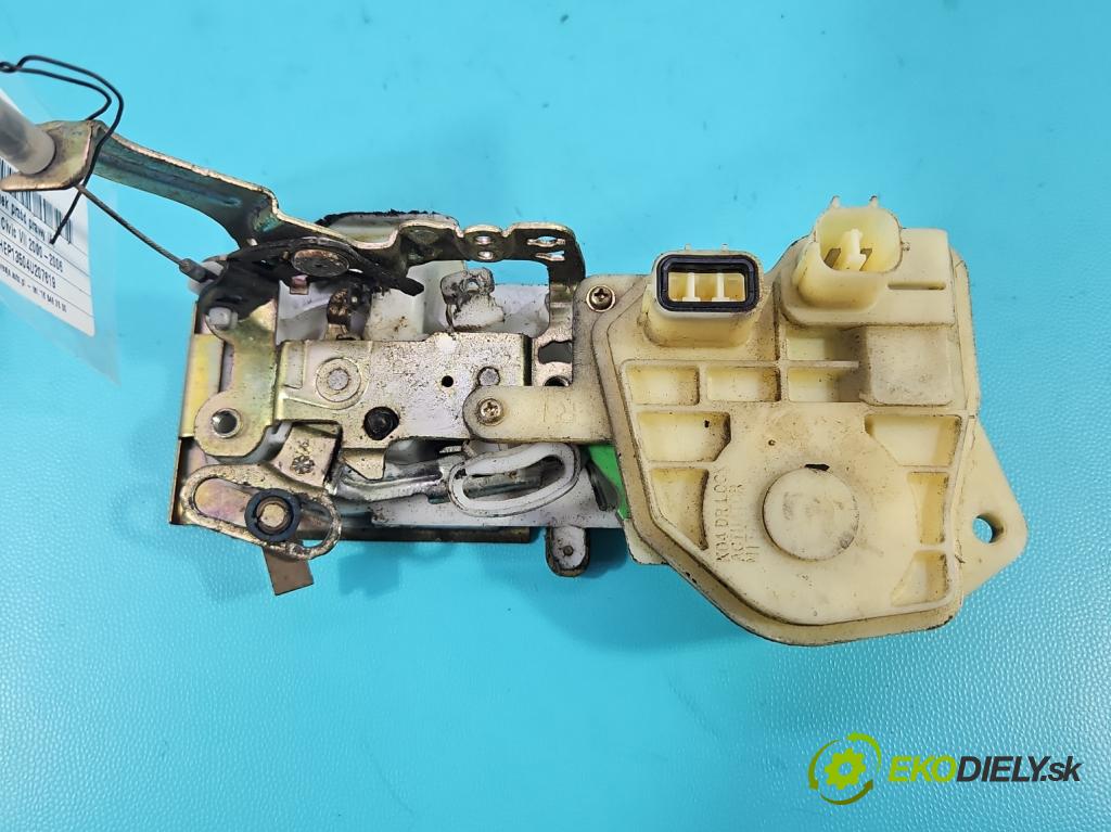 Honda Civic VII 2000-2006 1.4 16V 90 HP manual 66 kW 1396 cm3 3- zámok predné pravý