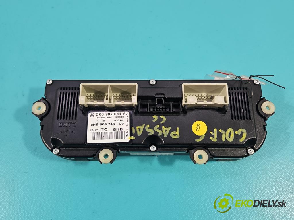 Vw Touran I 2003-2015 1.6 tdi 105 HP manual 77 kW 1599 cm3 5- panel kúrenia 5K0907044AJ