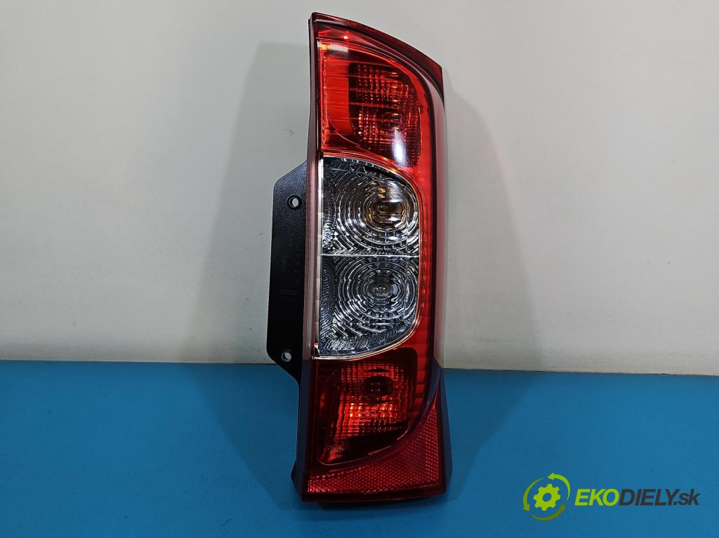 Citroen Nemo 2007-2017 1.4 hdi 68 HP manual 50 kW 1399 cm3 5- svetlo / reflektor zadné pravé 01353205080E (Kľučka dverí ostatné)