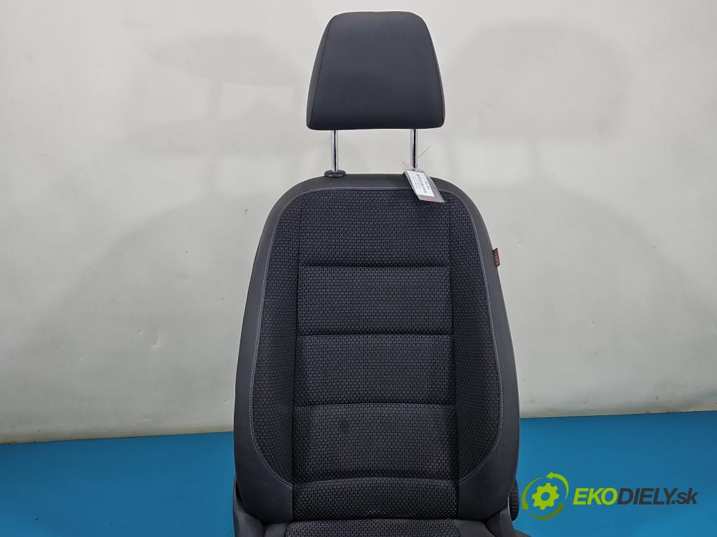 Vw Touran I 2003-2015 1.6 tdi 105 HP manual 77 kW 1599 cm3 5- Sedačka ľavý (Sedadlo)