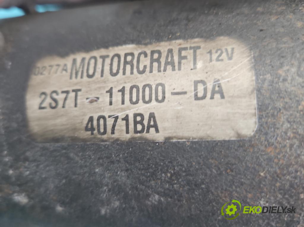 Ford Mondeo Mk3 2000-2007 2.0 tdci 131 HP manual 96 kW 1998 cm3 5- štartér 2S7T-11000-DA (Štartér)