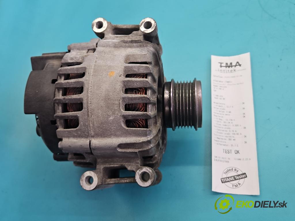 Audi A3 8V 2013-2020 1.8 TFSI 179KM automatic 132 kW 1798 cm3 4- Alternator 06J903023H (Alternátor)