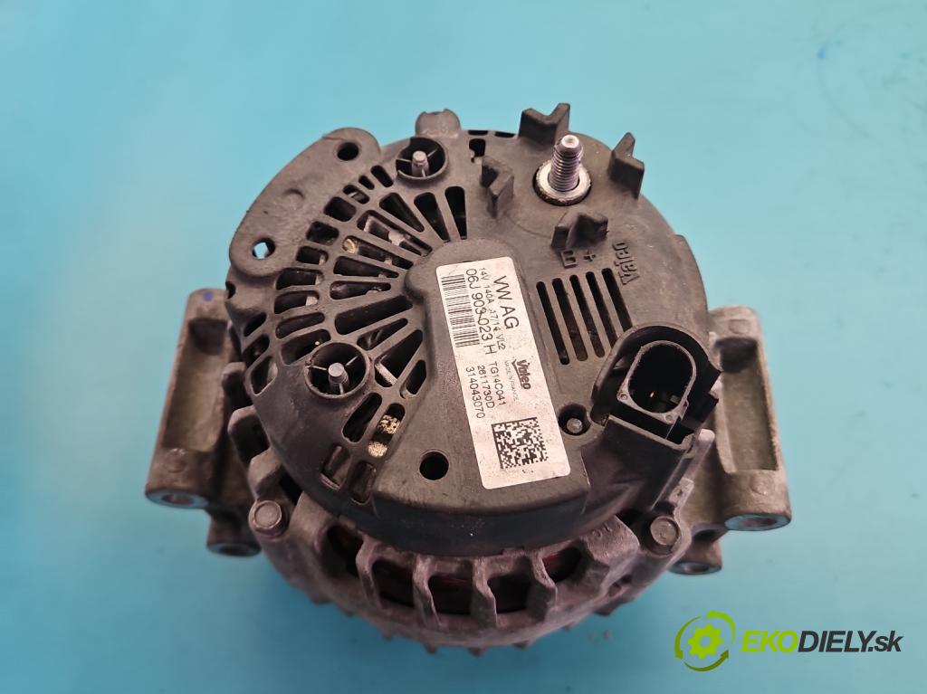 Audi A3 8V 2013-2020 1.8 TFSI 179KM automatic 132 kW 1798 cm3 4- Alternator 06J903023H (Alternátor)