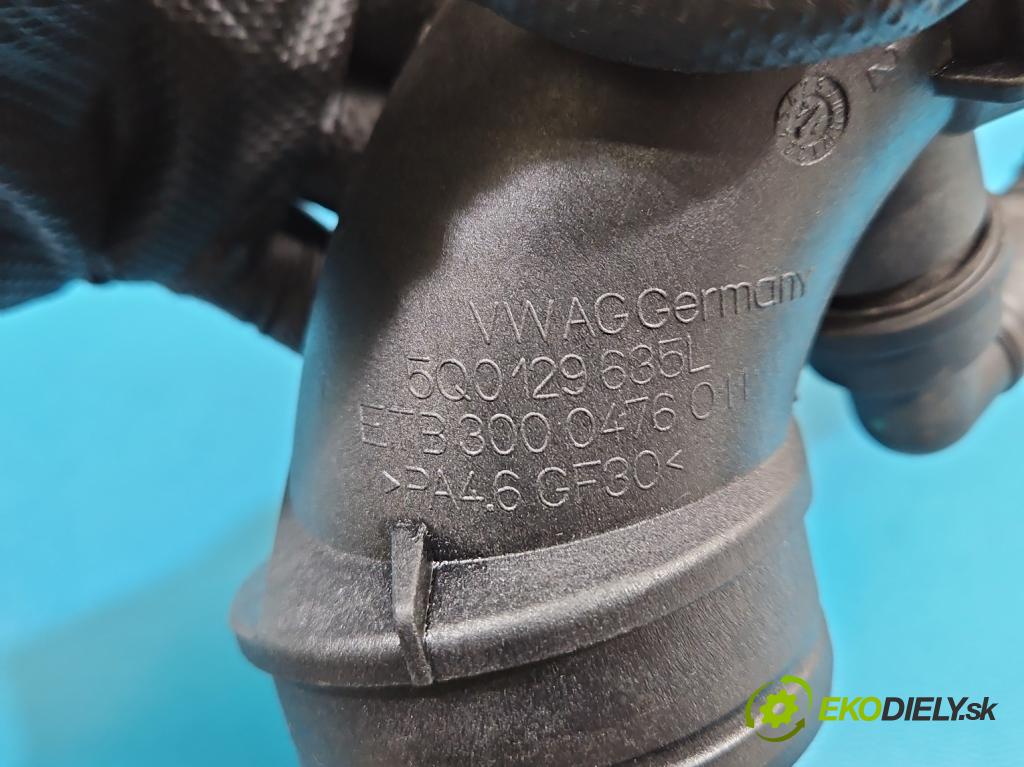 Audi A3 8V 2013-2020 1.8 TFSI 179KM automatic 132 kW 1798 cm3 4- Trubka: 5Q0129635L