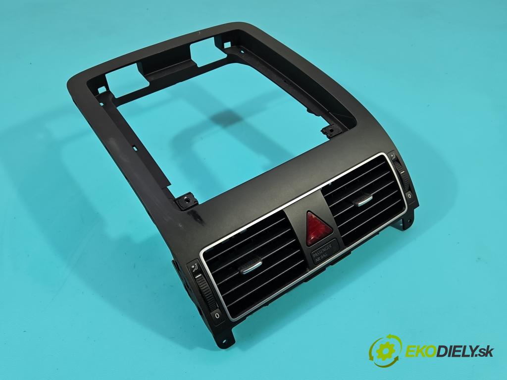 Vw Touran I 2003-2015 1.6 tdi 105 HP manual 77 kW 1599 cm3 5- Mřížka: kúrenia stredová 1T1819728G (Mriežka kúrenia (fukár))