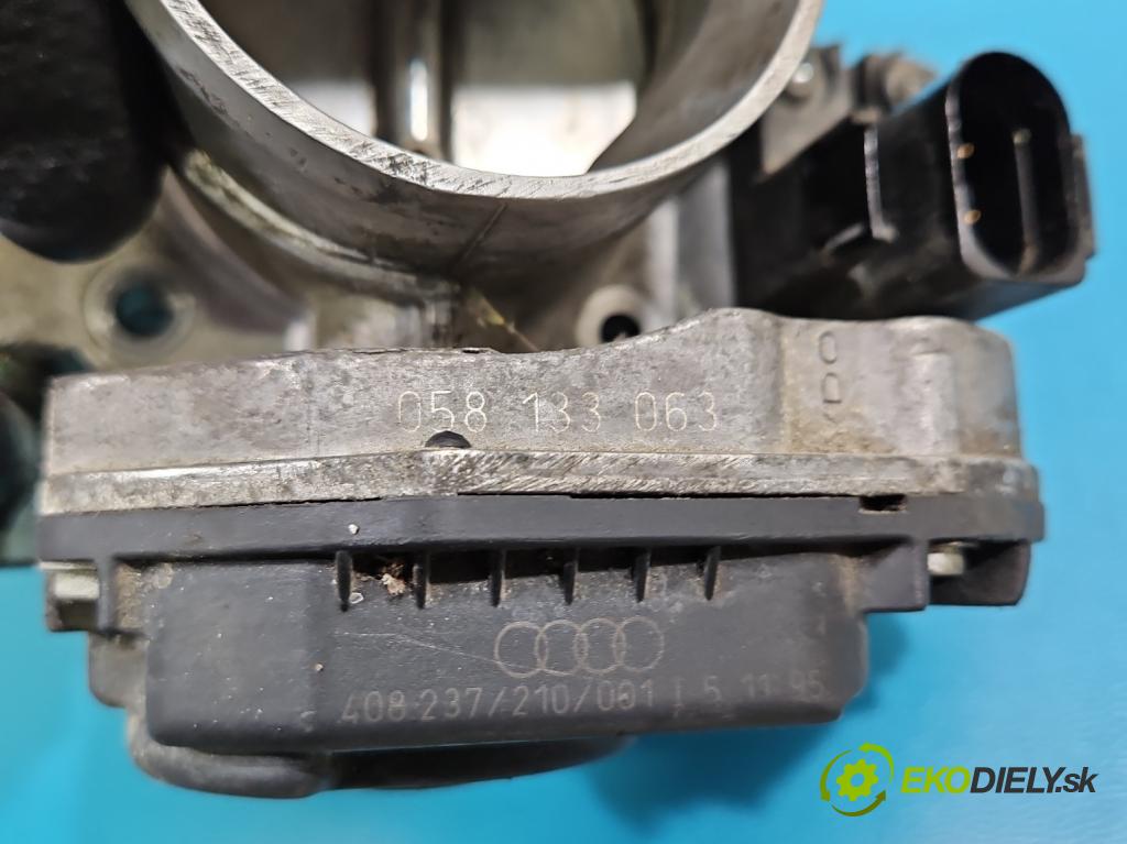 Audi A4 B5 1994-2001 1.8 20V 125 HP manual 92 kW 1781 cm3 4- klapka 058133063 (Škrtiaca klapka)