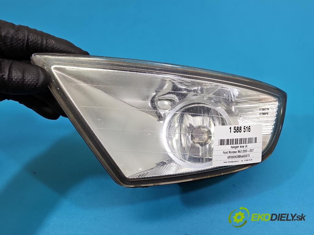 Ford Mondeo Mk3 2000-2007 2.0 tdci 131 HP manual 96 kW 1998 cm3 5- Halogen ľavý 3S71-15K202-AE (Kľučka dverí ostatné)
