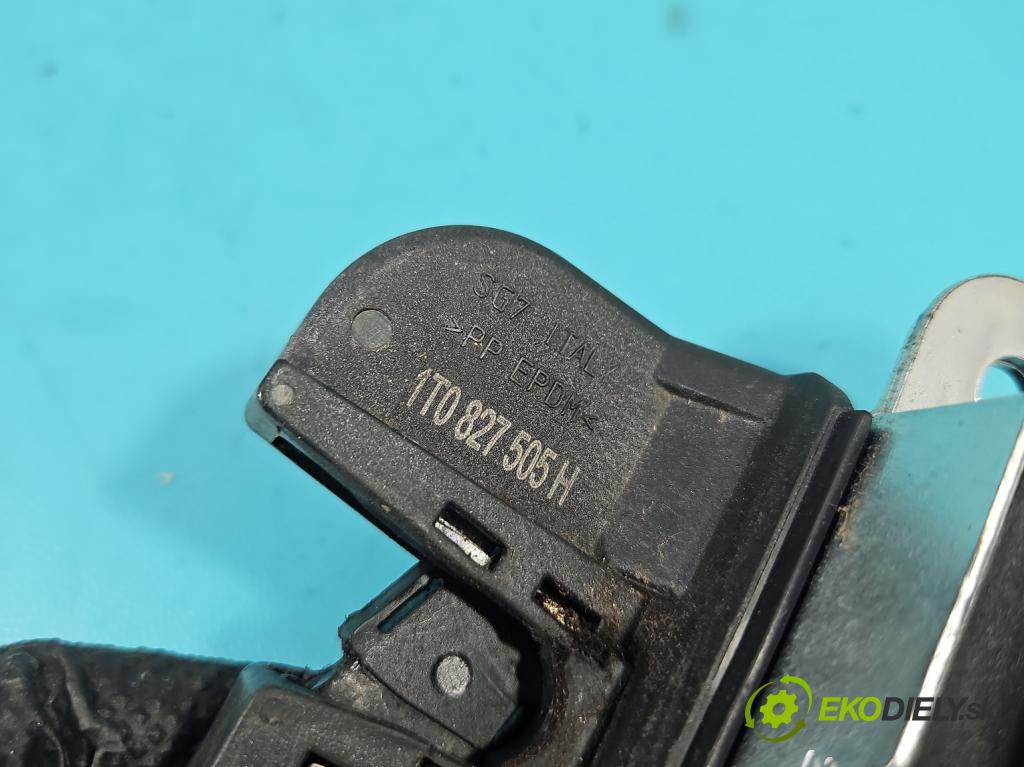 Vw Touran I 2003-2015 1.6 tdi 105 HP manual 77 kW 1599 cm3 5- zámok kufrové dvere zadné 1T0827505H