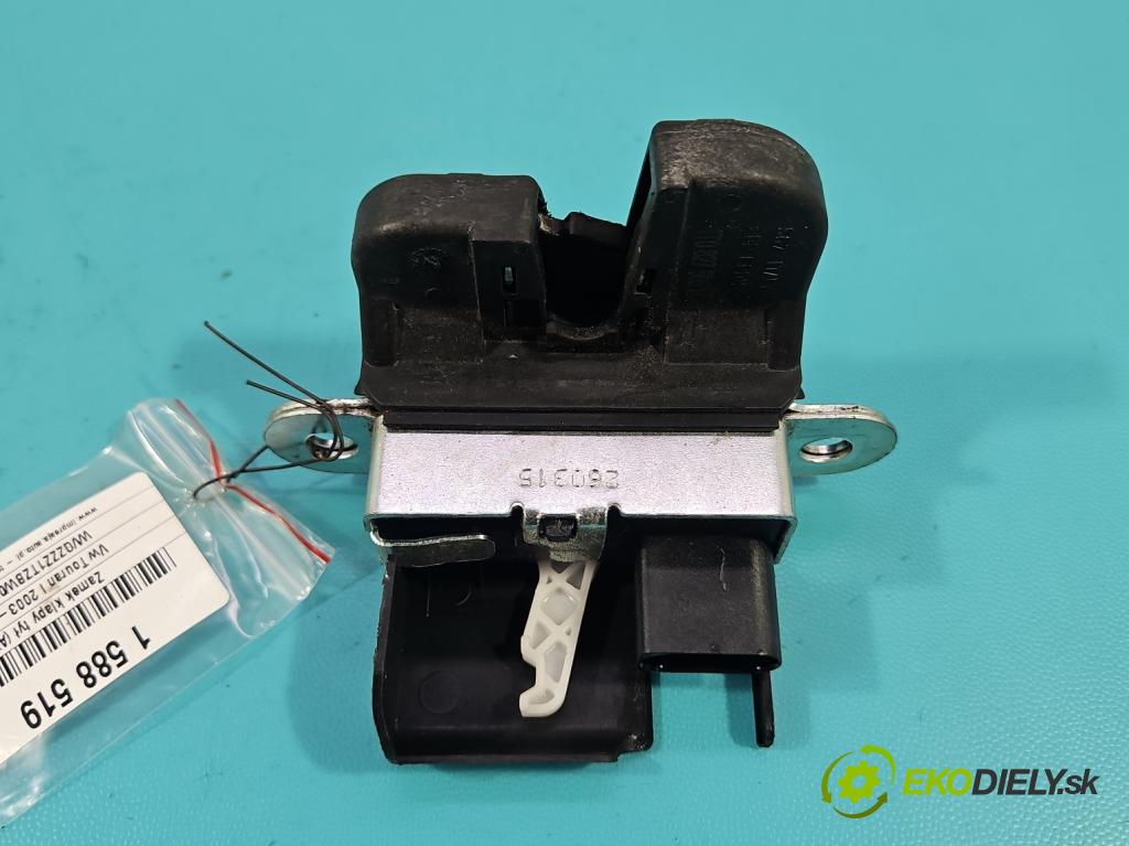 Vw Touran I 2003-2015 1.6 tdi 105 HP manual 77 kW 1599 cm3 5- zámok kufrové dvere zadné 1T0827505H