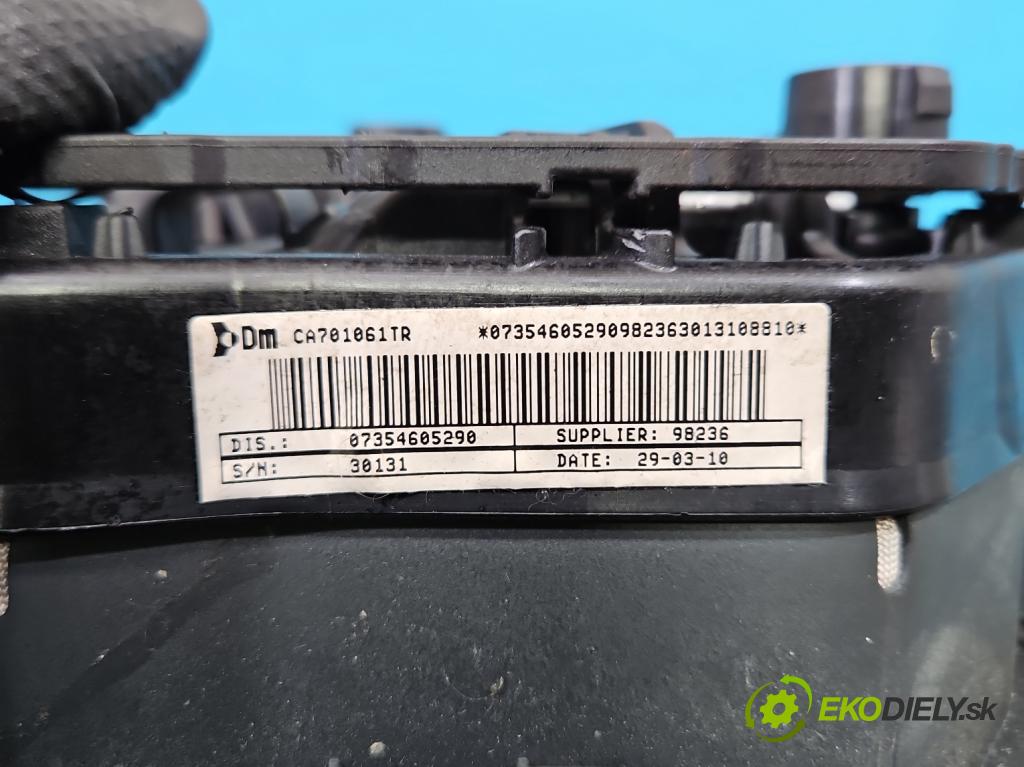 Citroen Nemo 2007-2017 1.4 hdi 68 HP manual 50 kW 1399 cm3 5- airbag vzduch: Řidiči: 07354605290 (Airbag)