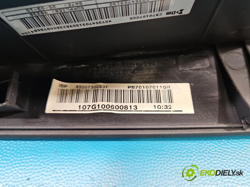Citroen Nemo 2007-2017 1.4 hdi 68 HP manual 50 kW 1399 cm3 5- airbag vzduch: spolujezdce: 07354703130 (Airbag)