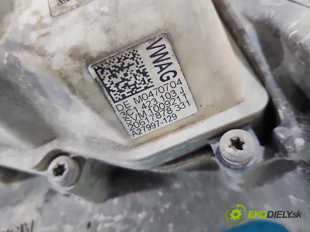 Vw Touran I 2003-2015 1.6 tdi 105 HP manual 77 kW 1599 cm3 5- Ozubené kolo: volant 1T1423050A