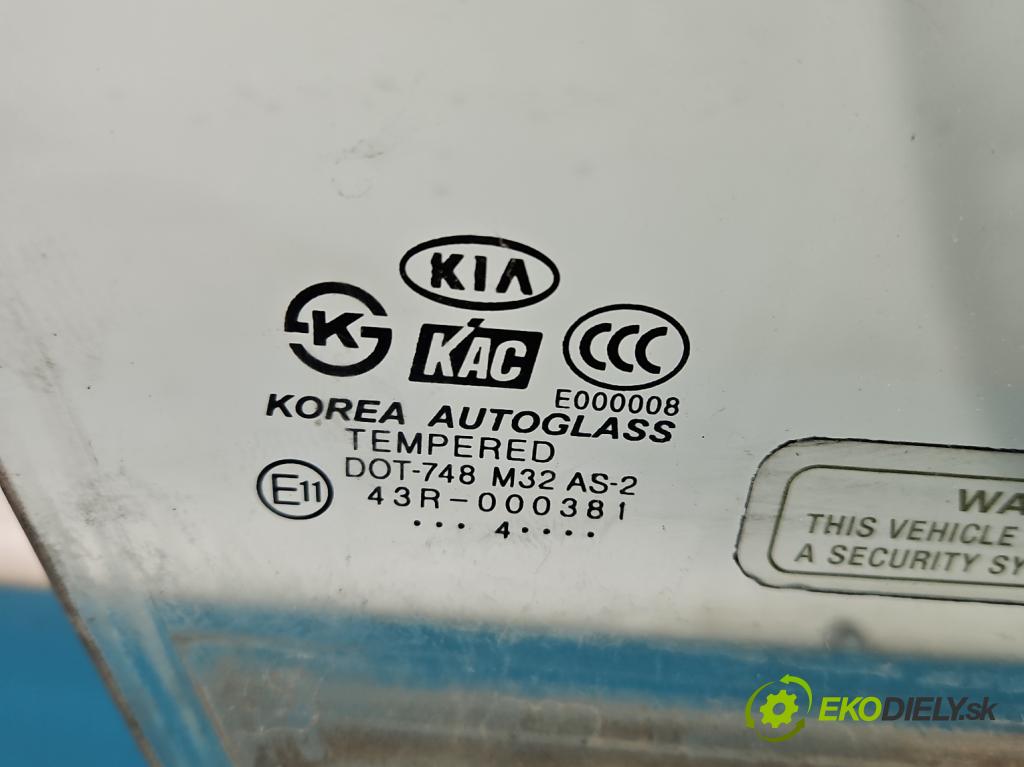 Kia Cerato 2004-2008 2.0 crdi 113 HP manual 83 kW 1991 cm3 5- sklo dvere predné pravé