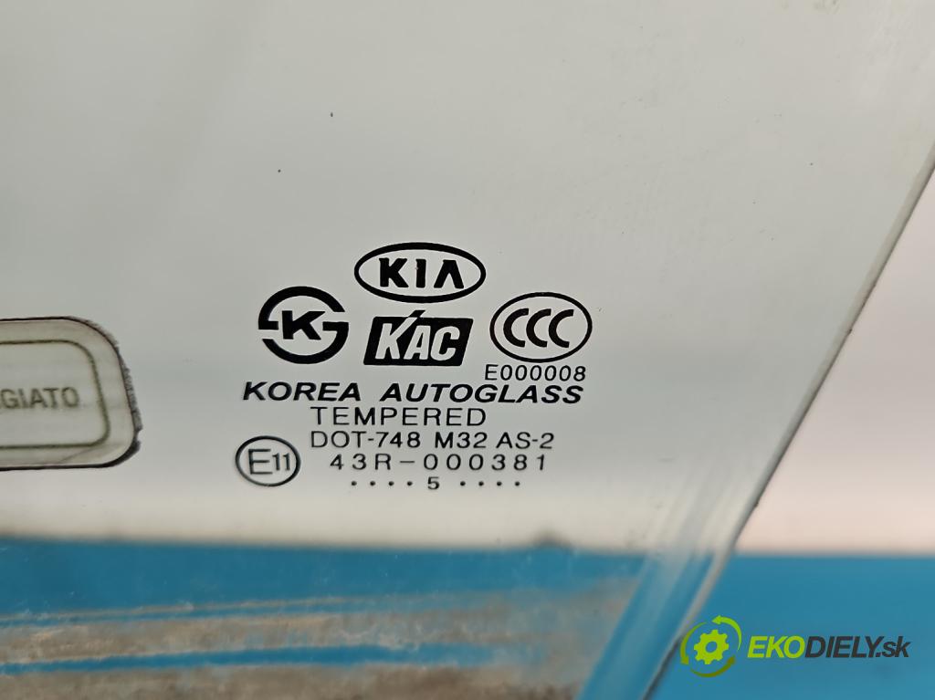 Kia Cerato 2004-2008 2.0 crdi 113 HP manual 83 kW 1991 cm3 5- sklo dvere predné ľavé