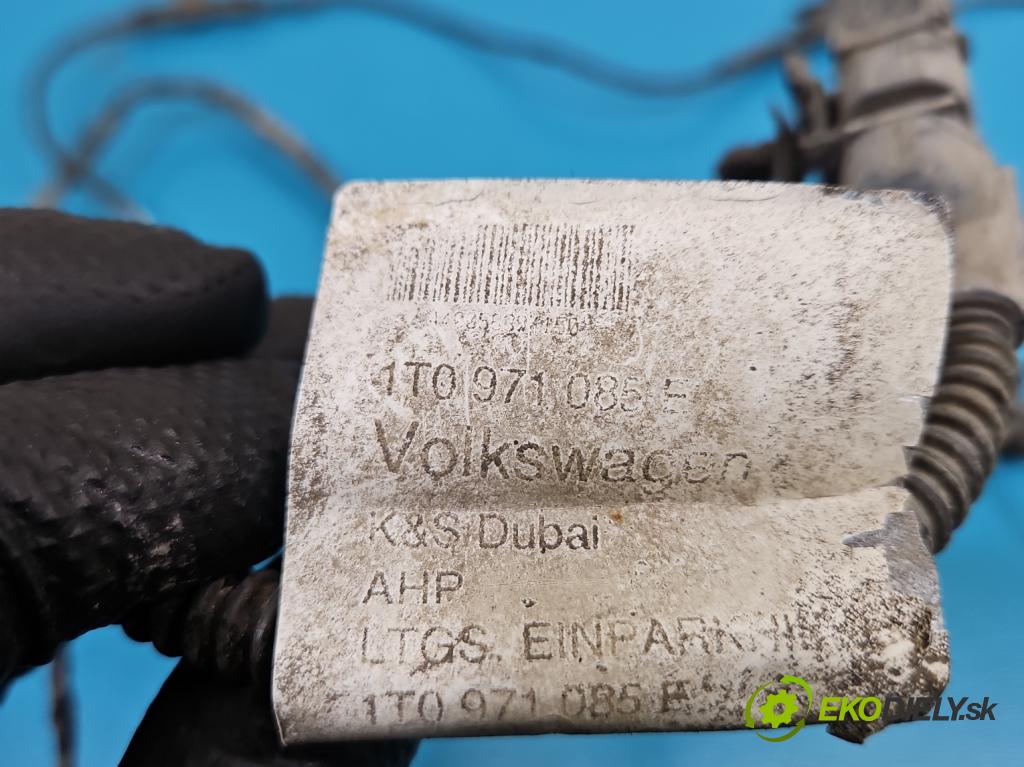 Vw Touran I 2003-2015 1.6 tdi 105 HP manual 77 kW 1599 cm3 5- snímač parkovaní: 1T0971085E