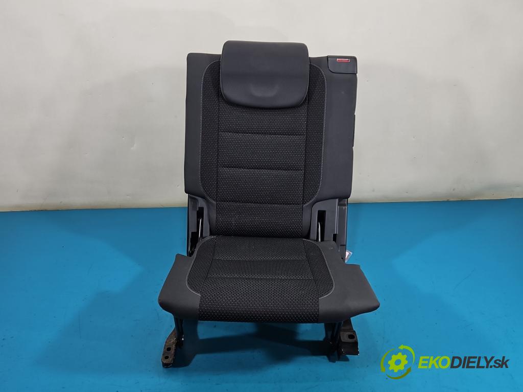 Vw Touran I 2003-2015 1.6 tdi 105 HP manual 77 kW 1599 cm3 5- Sedačka zadné ľavý III 