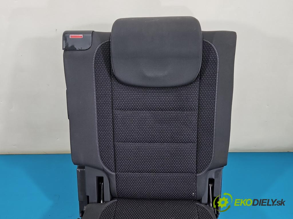 Vw Touran I 2003-2015 1.6 tdi 105 HP manual 77 kW 1599 cm3 5- Sedačka zadné pravý III
