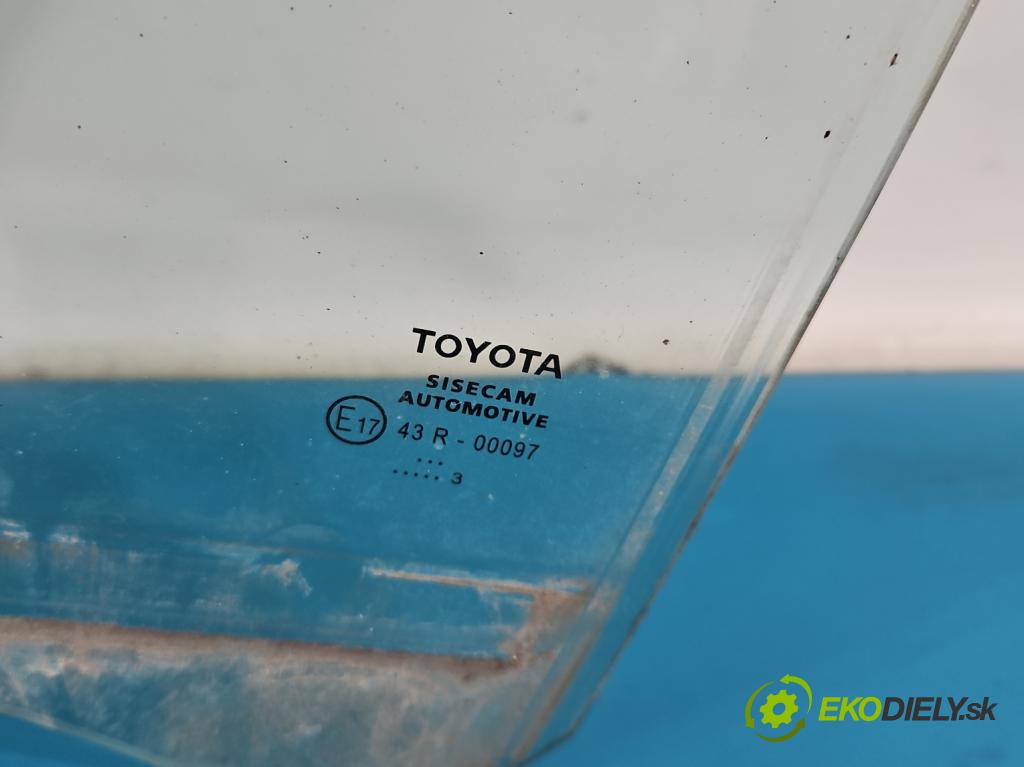 Toyota Corolla E21 2019- 1.8 16V 98 HP automatic 72 kW 1798 cm3 4- sklo dvere zadné ľavé