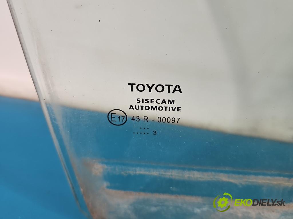 Toyota Corolla E21 2019- 1.8 16V 98 HP automatic 72 kW 1798 cm3 4- sklo dvere zadné pravé