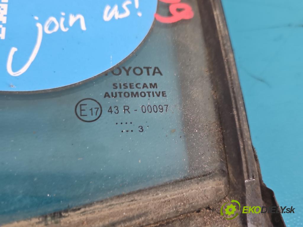 Toyota Corolla E21 2019- 1.8 16V 98 HP automatic 72 kW 1798 cm3 4- sklo dvere zadné ľavé