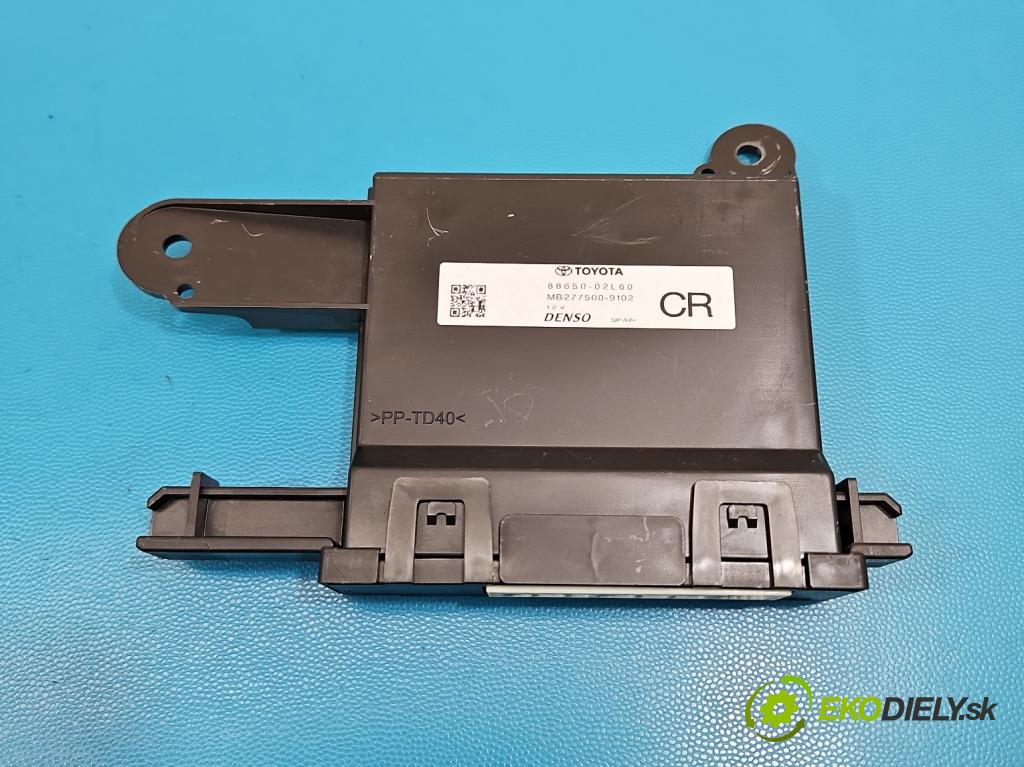 Toyota Corolla E21 2019- 1.8 16V 98 HP automatic 72 kW 1798 cm3 4- riadiaca jednotka ostatné 88650-02L60