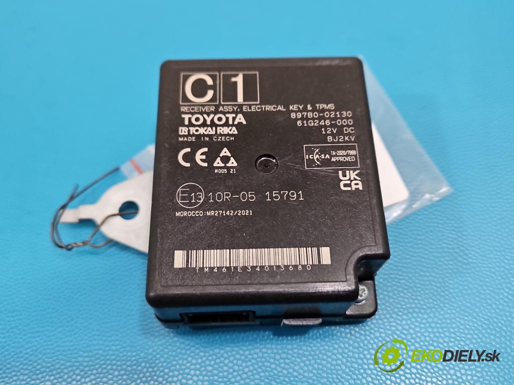 Toyota Corolla E21 2019- 1.8 16V 98 HP automatic 72 kW 1798 cm3 4- riadiaca jednotka ostatné 897B0-02130