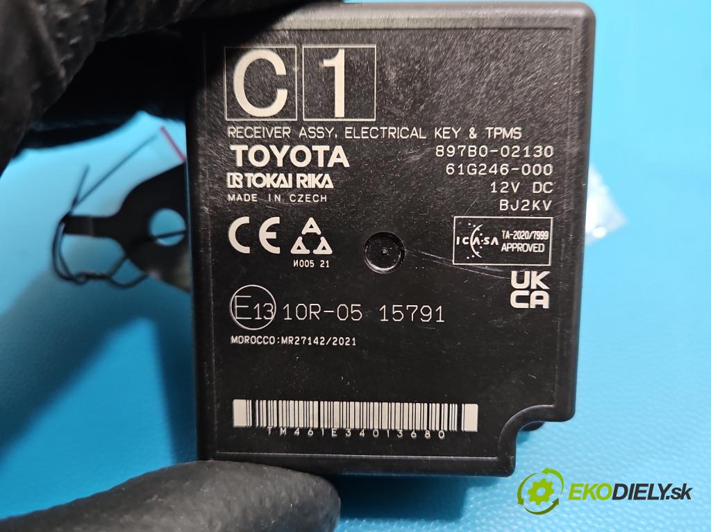 Toyota Corolla E21 2019- 1.8 16V 98 HP automatic 72 kW 1798 cm3 4- riadiaca jednotka ostatné 897B0-02130