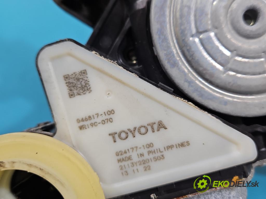 Toyota Corolla E21 2019- 1.8 16V 98 HP automatic 72 kW 1798 cm3 4- mechanizmus okna predné ľavý G24177-100