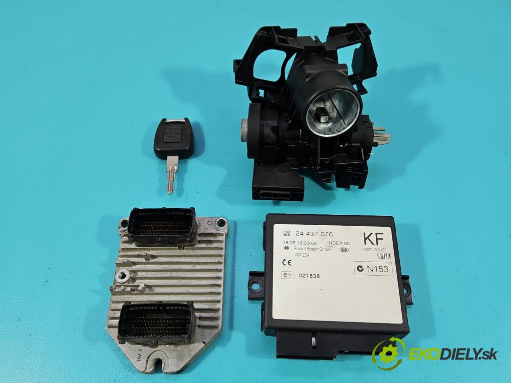 Opel Zafira A 1999-2005 1.8 16V 125 HP manual 92 kW 1796 cm3 5- riadiaca jednotka motora 24426542