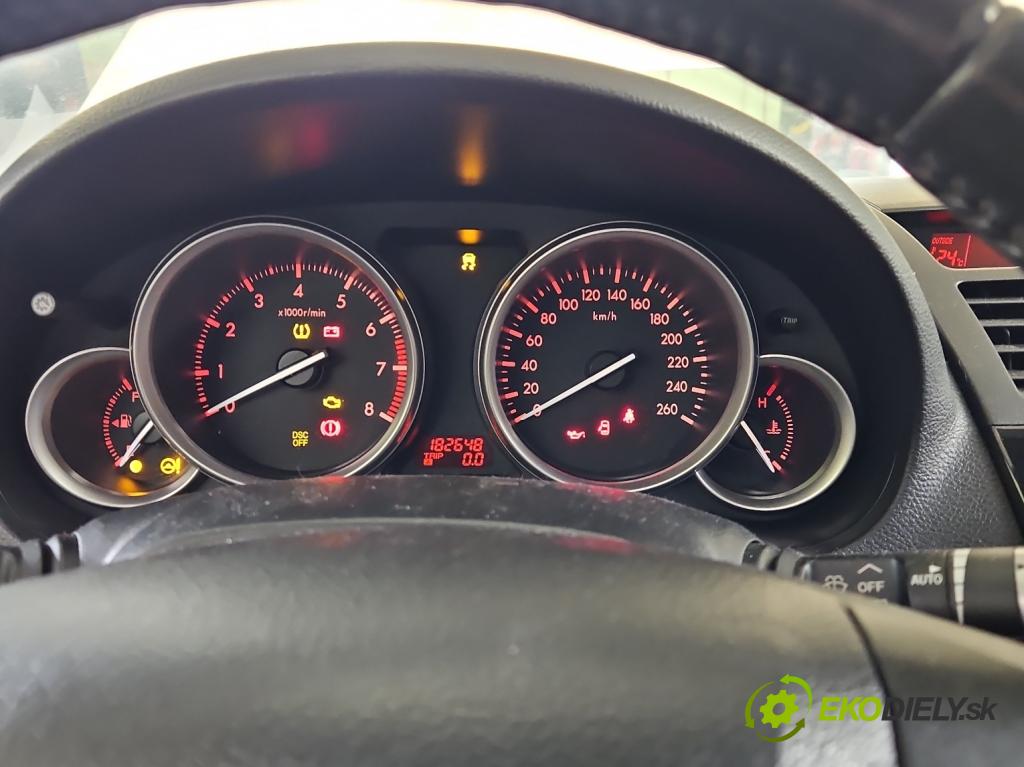 Mazda 6 II GH 2007-2012 1.8 16V 120 HP manual 88 kW 1798 cm3 5- prístrojovka/ budíky  (Prístrojová doska)