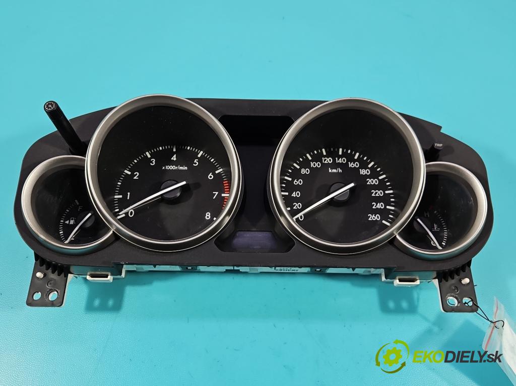 Mazda 6 II GH 2007-2012 1.8 16V 120 HP manual 88 kW 1798 cm3 5- prístrojovka/ budíky  (Prístrojová doska)