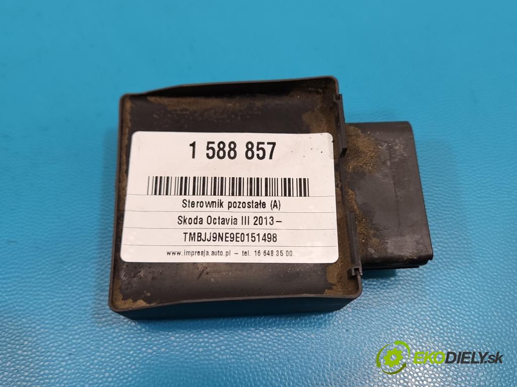 Skoda Octavia III 2013- 2.0 tdi 150 HP manual 110 kW 1968 cm3 5- riadiaca jednotka ostatné 5Q0906121G