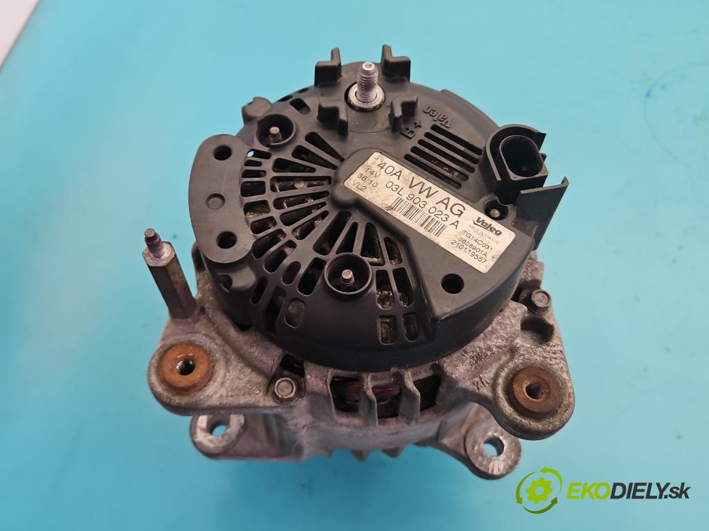 Vw Touran I 2003-2015 1.6 tdi 105 HP manual 77 kW 1599 cm3 5- Alternator 03L903023A (Alternátor)